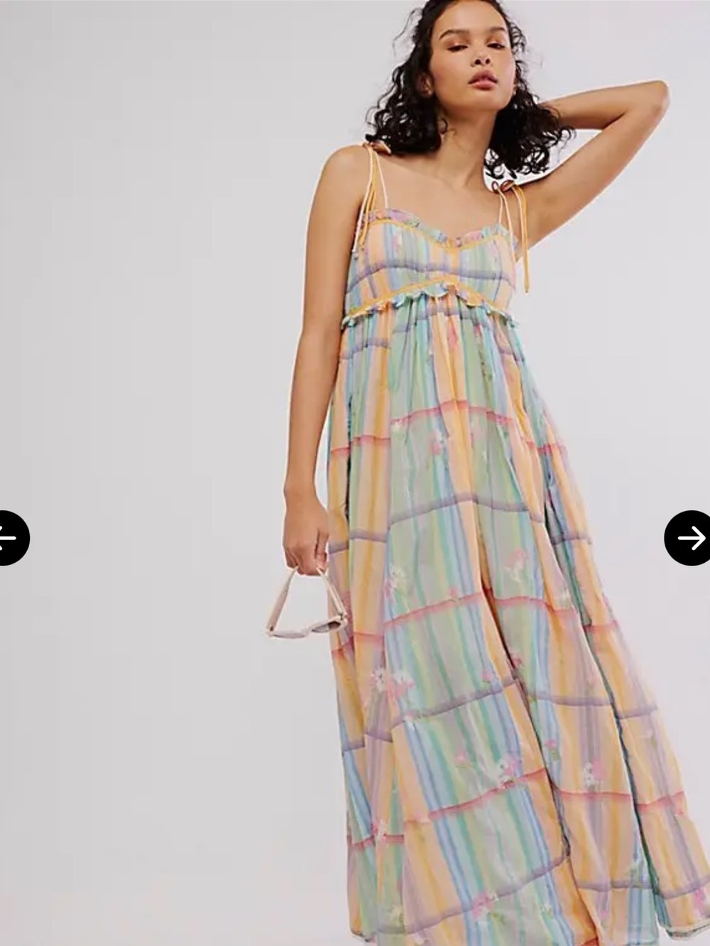 Free People Willow Maxi Dress NWT XS - Picture 2 of 9